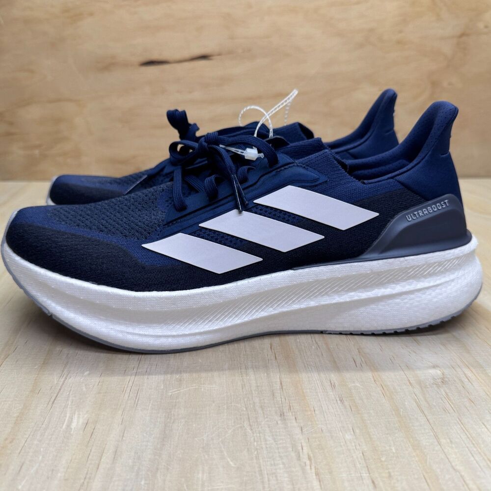 NEW Adidas Ultraboost 5x Running Shoes Dark Blue Cloud White Men’s Sz 12 JI3385